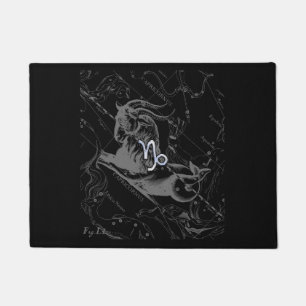 Paillasson Chrome Capricorn Symbole Zodiaque sur Hevelius