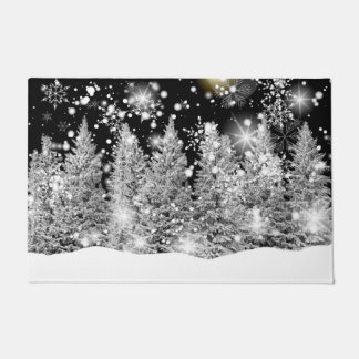 Paillasson Chute de neige au solstice d'hiver