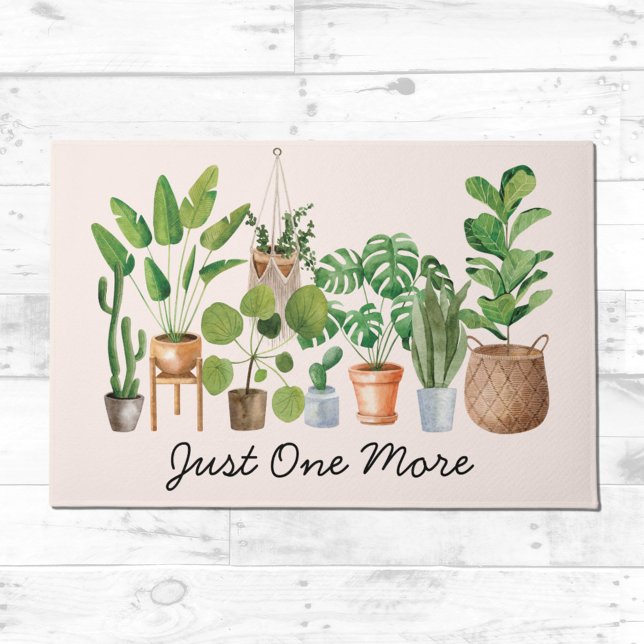 Paillasson Citation d'aquarelle de la maison (In situ on wood floor)