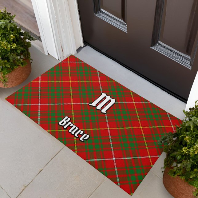 Paillasson Clan Bruce Tartan (Créateur téléchargé)