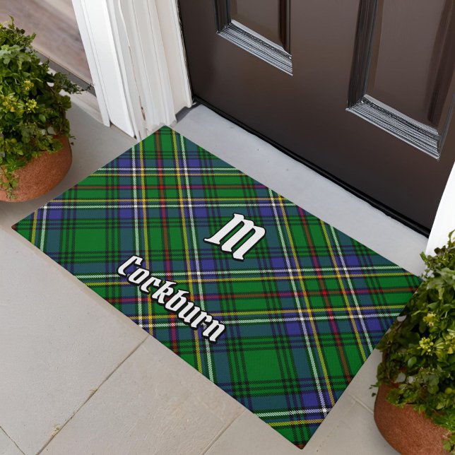 Paillasson Clan Cockburn Tartan (Créateur téléchargé)