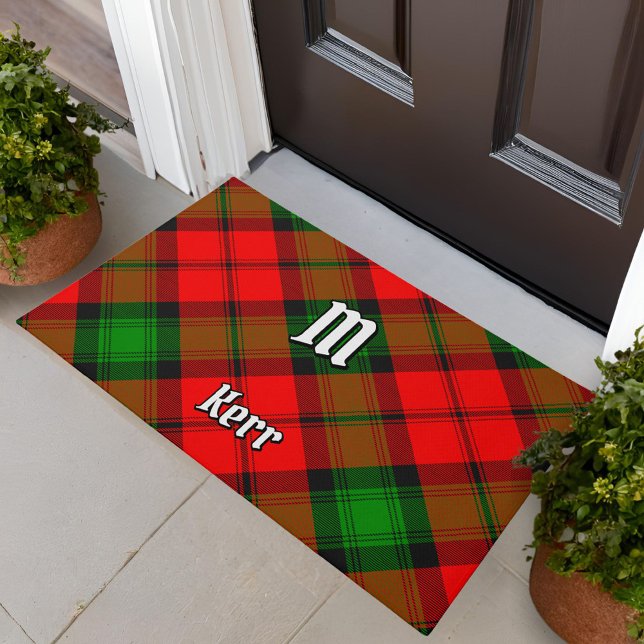 Paillasson Clan Kerr Tartan (Créateur téléchargé)