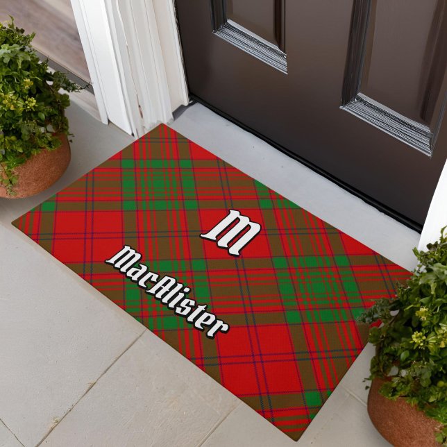 Paillasson Clan MacAlister de Glenbarr Tartan (Créateur téléchargé)