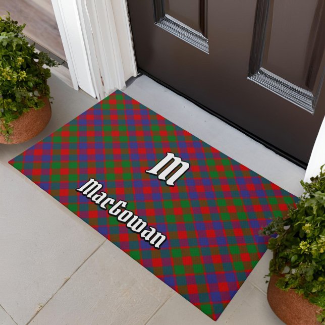 Paillasson Clan MacGowan Tartan (Créateur téléchargé)