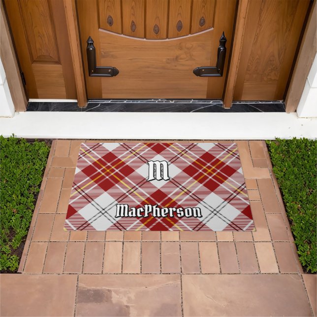 Paillasson Clan MacPherson Robe Rouge tatan mat de porte (De plein air)