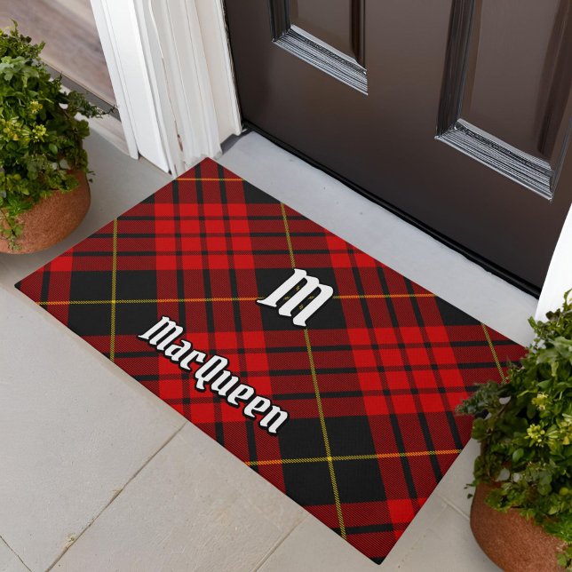 Paillasson Clan MacQueen Tartan (Créateur téléchargé)