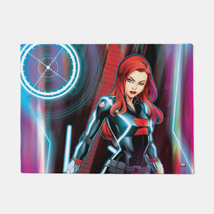 Paillasson Classiques Avengers   Black Widow Néon Lumineux