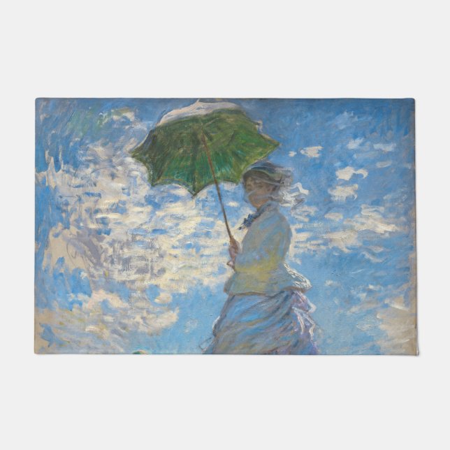 Paillasson Claude Monet - La Promenade, Femme avec un Parasol (Devant)