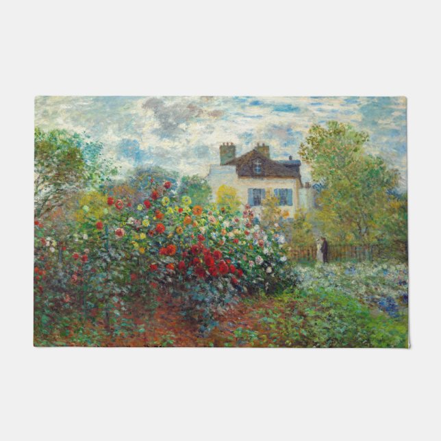 Paillasson Claude Monet - Le Jardin de l'Artiste à Argenteuil (Devant)