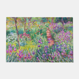 Paillasson Claude Monet - Le jardin d'Iris à Giverny