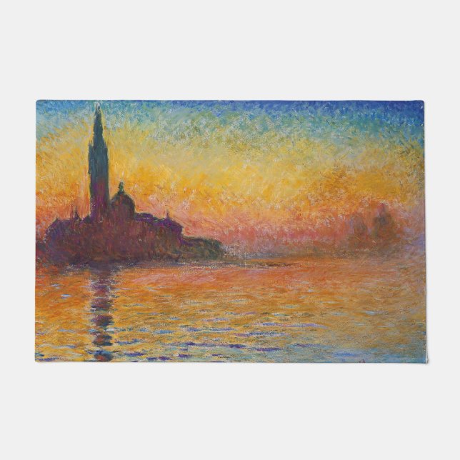 Paillasson Claude Monet - San Giorgio Maggiore à Dusk (Devant)