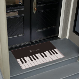 Paillasson Clavier Piano Classique Personnalisable
