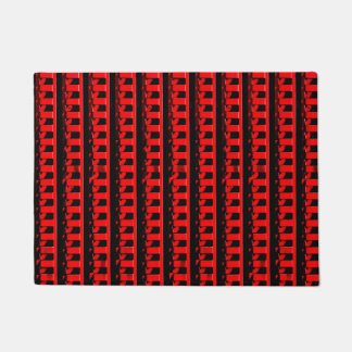 Paillasson Clôture Rouge