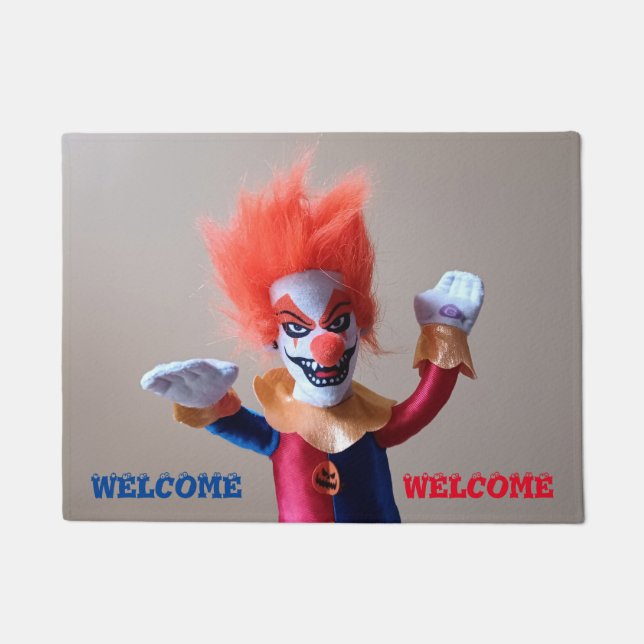 Paillasson Clown Déplaisant coloré (Devant)