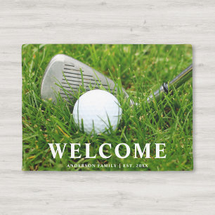 Paillasson Club de golf et bal personnalisé