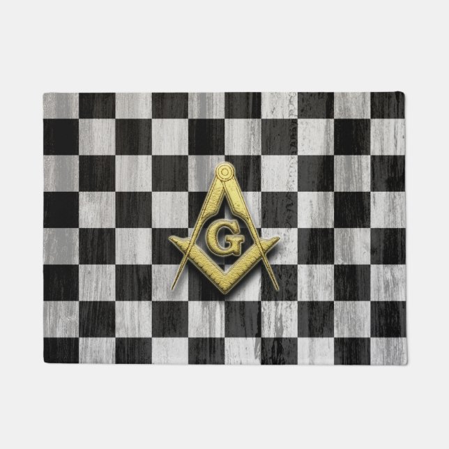 Paillasson Compass et contrôleurs Carrés (Devant)