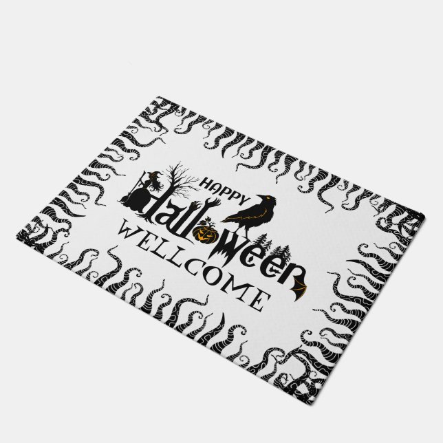 Paillasson Concept Halloween Concept Concept Design Avec Flèc (Incliné)