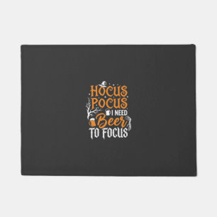Paillasson Conception de bière Hocus Pocus Halloween_1