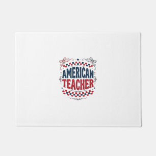 Paillasson Conception de chemise vintage patriotique pour ens