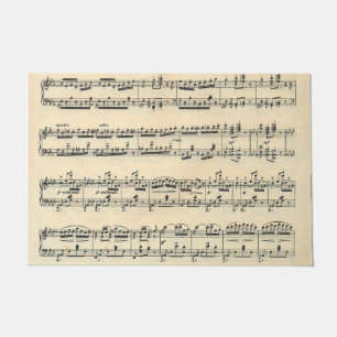 Paillasson Conception musicale