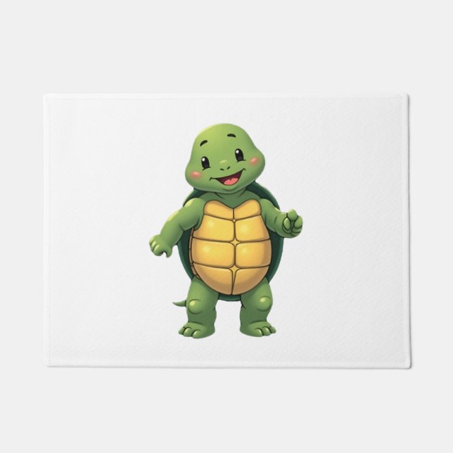 Paillasson Cool Headless Turtle Halloween Costume _ Funny Laz (Devant)