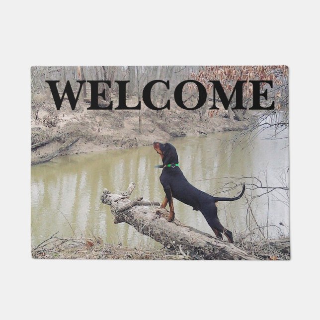 Paillasson Coon Hound Welcome Mat (Devant)