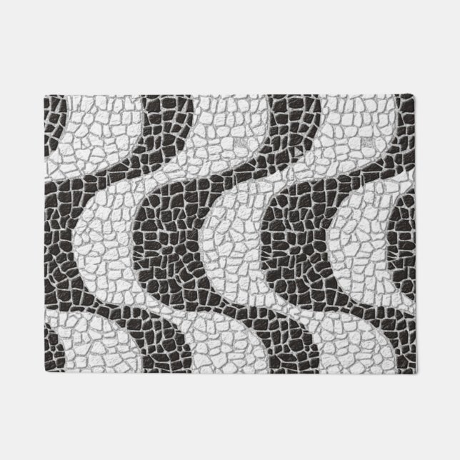 Paillasson Copacabana Sidewalk Brazilian pattern (Devant)