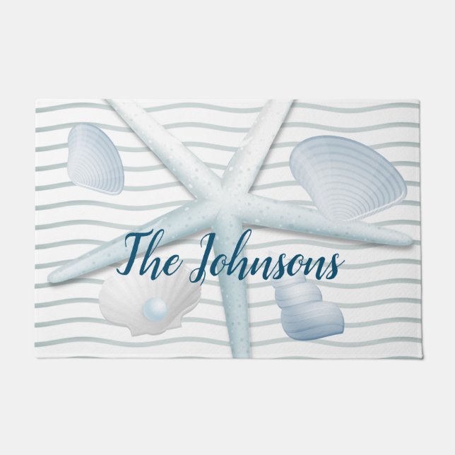 Paillasson Coquillages et perles (Devant)