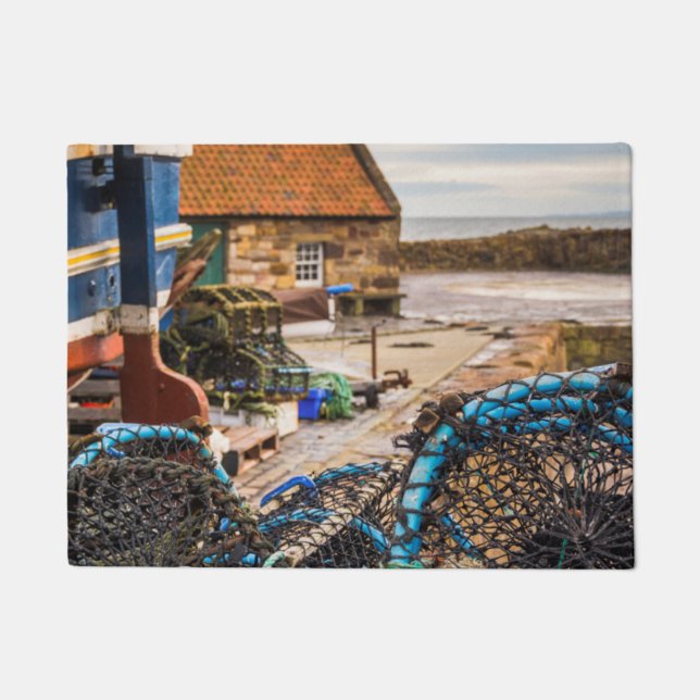 Paillasson Cordes et pots de homard | Pittenweem, Ecosse (Devant)