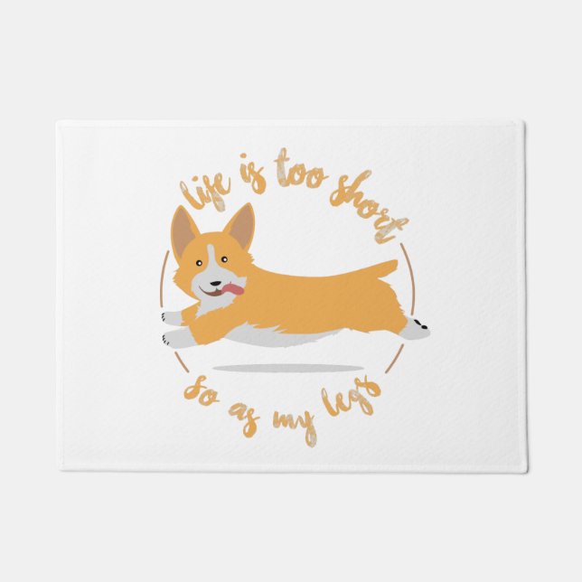 Paillasson Corgi classique (Devant)