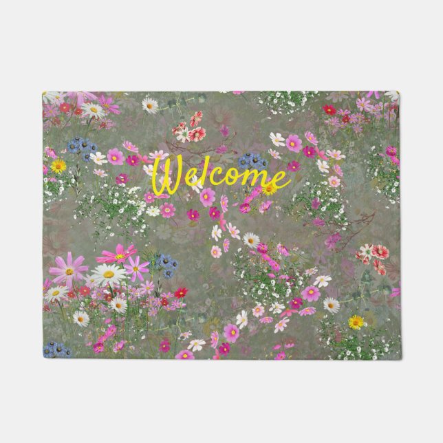 Paillasson Cosmos Wilderness Wild Flowers (Devant)