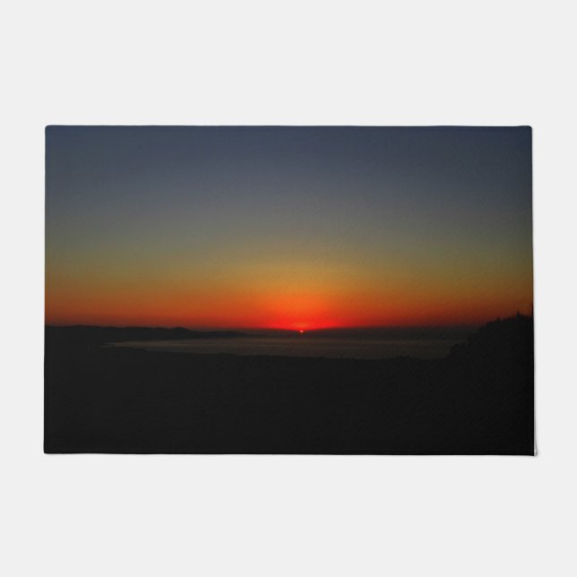 Paillasson Coucher de soleil dans l'eau (Devant)