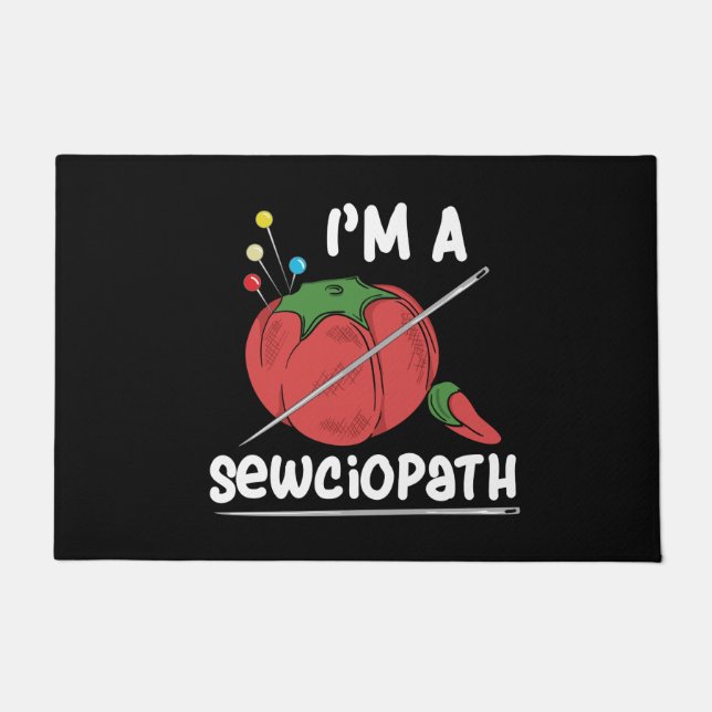 Paillasson Coudre des cadeaux de couture (Devant)