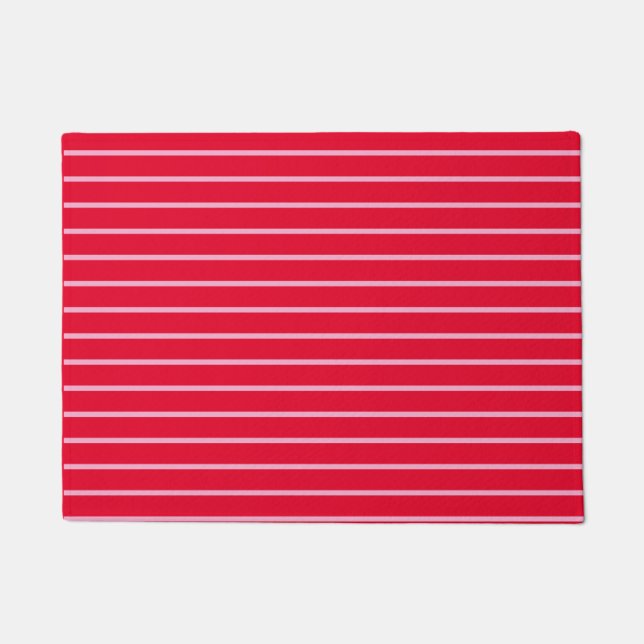 Paillasson Couleur rouge espagnole solide (Devant)