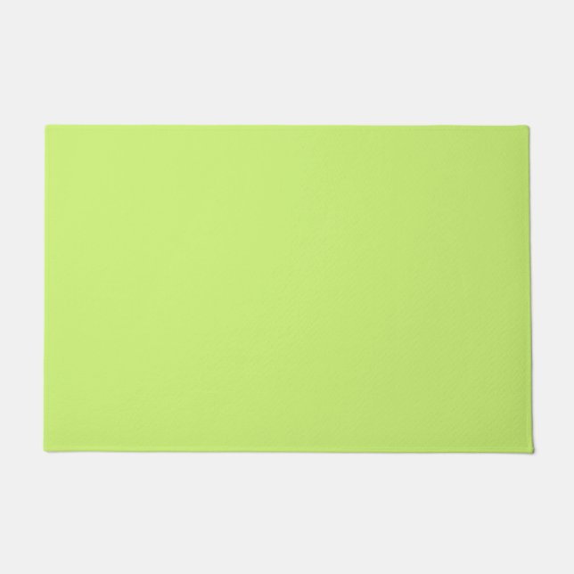 Paillasson Couleur solide vert citron doux (Devant)