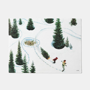 Paillasson Couper l'arbre