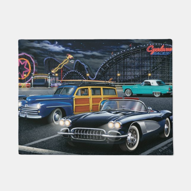 Paillasson Coureur 2 de cyclone (Devant)