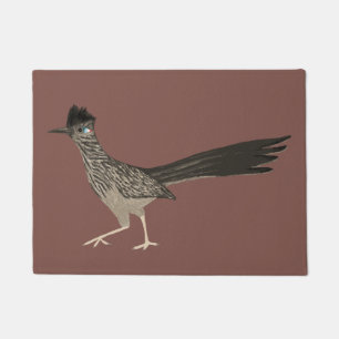 Paillasson Couteau Roadrunner Art sur la rouille