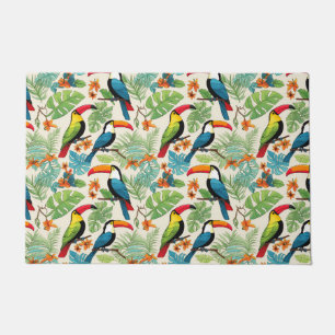 Paillasson Couvert de Toucan Tropical