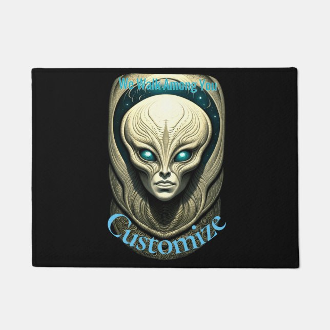 Paillasson Crâne Alien Tête Thunder_Cove