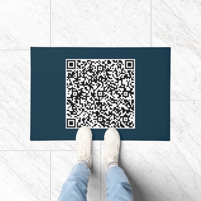 Paillasson Créez votre propre modèle de format de code QR (Intérieur)