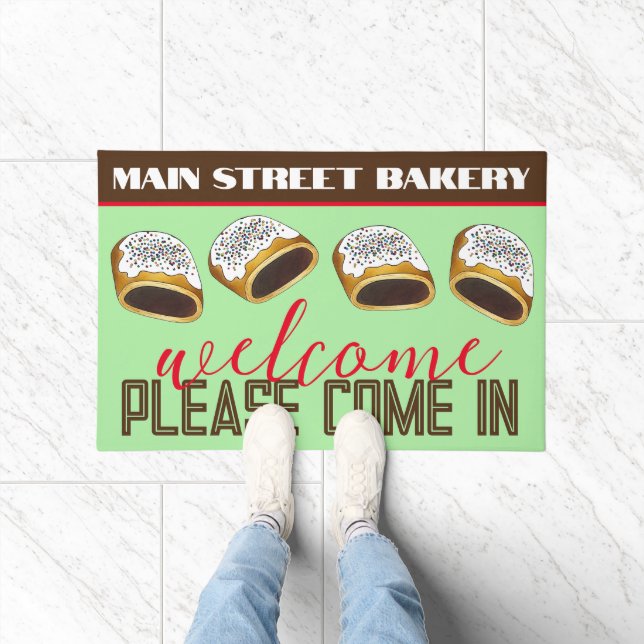 Paillasson Cucidati Cuccidati Italien Fig Cookies de Noël (Intérieur)