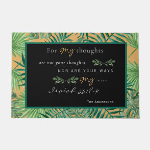 Paillasson Custom For My Ways are not your Ways Scripture II