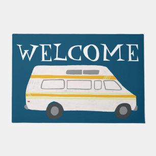 Paillasson  Customise-le ! Camper de bienvenue Vintage Vanlif