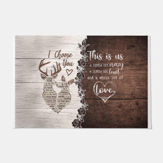 Paillasson Cute Love Quotes Mat, This Is Us