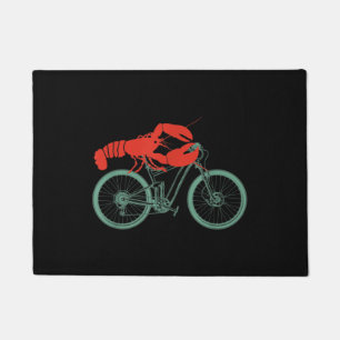 Paillasson Cycling Lobster MTB Cycologue Funny Cyclist