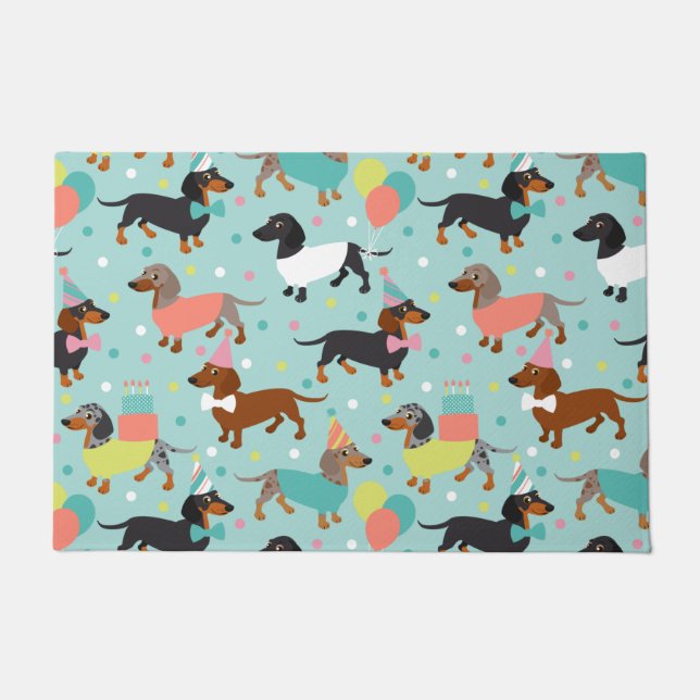 Paillasson Dachshund (Devant)