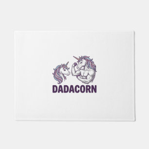 Paillasson Dadacorn Funny Licorne Papa Conception De Chemise