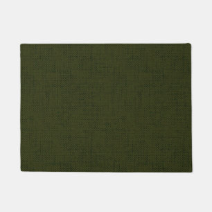 Paillasson Dark olive textured