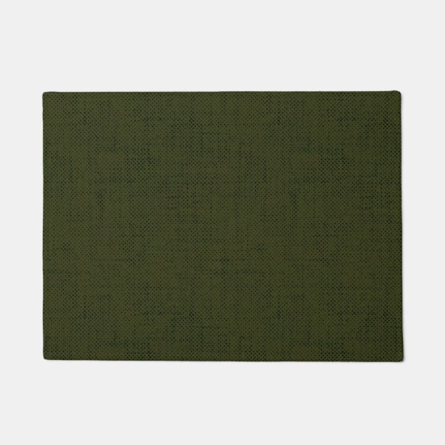 Paillasson Dark olive textured (Devant)